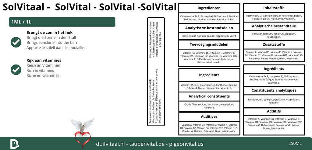SolVitaal- 1ML/1L