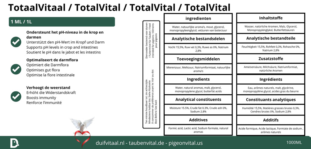 TotaalVitaal - 1ML/1L